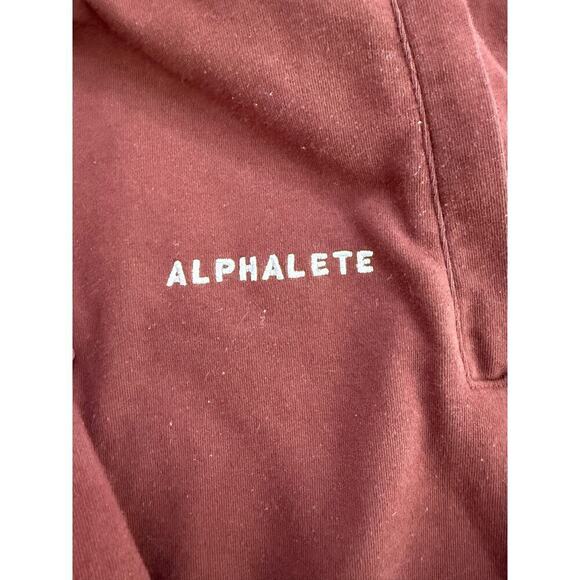 Alphalete Athletics Women's Brown Drawstring Piling Sweatpants Size Medium - Picture 4 of 6